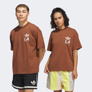  adidas Sport Design Studio Store Unisex Kahverengi T-Shirt