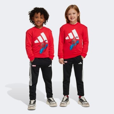  adidas x Marvek Spider-Man Çocuk Kırmızı Eşofman Takımı