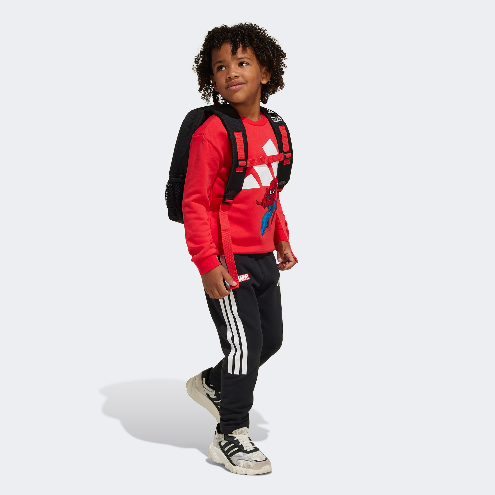adidas x Marvek Spider-Man Çocuk Kırmızı Eşofman Takımı