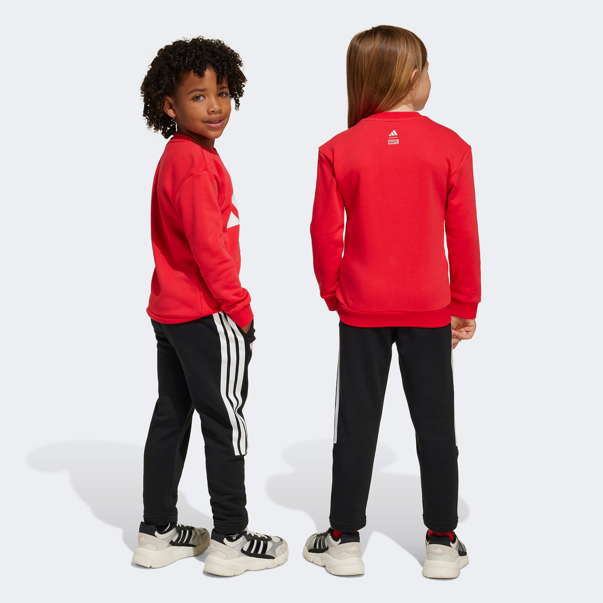 adidas x Marvek Spider-Man Çocuk Kırmızı Eşofman Takımı