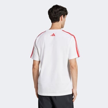  adidas Codes Collegiate Club Graphic Erkek Beyaz T-Shirt