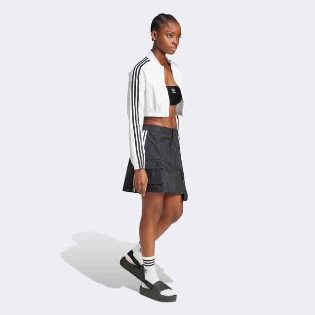  adidas Cargo Miniskirt Kadın Siyah Etek