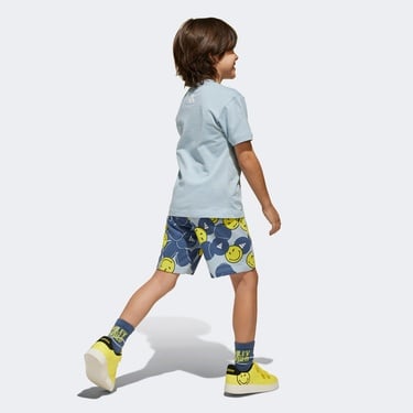  adidas x Smileyworld Çocuk Mavi Eşofman Takımı