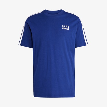  adidas Codes Collegiate Club Graphic Erkek Mavi T-Shirt