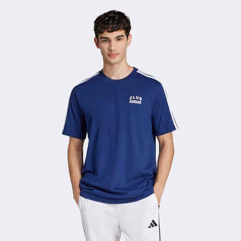  adidas Codes Collegiate Club Graphic Erkek Mavi T-Shirt