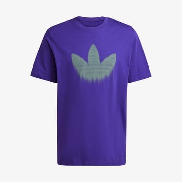  adidas Skeleton Trefoil Erkek Mor T-Shirt