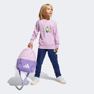  adidas x Smileyworld Çocuk Mor Eşofman Takımı