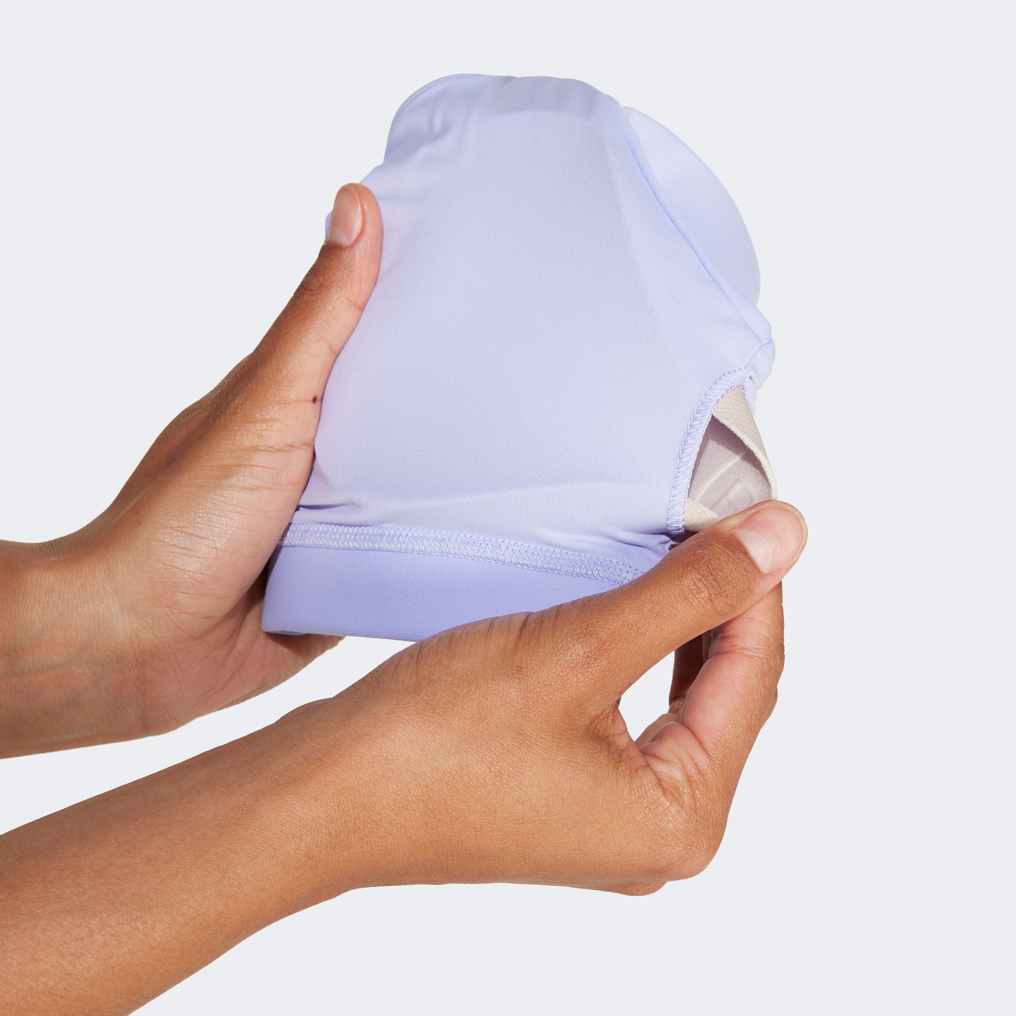 adidas All Me Light Support Kadın Mor Bra