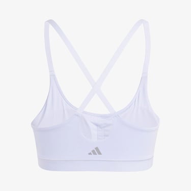  adidas All Me Light Support Kadın Mor Bra