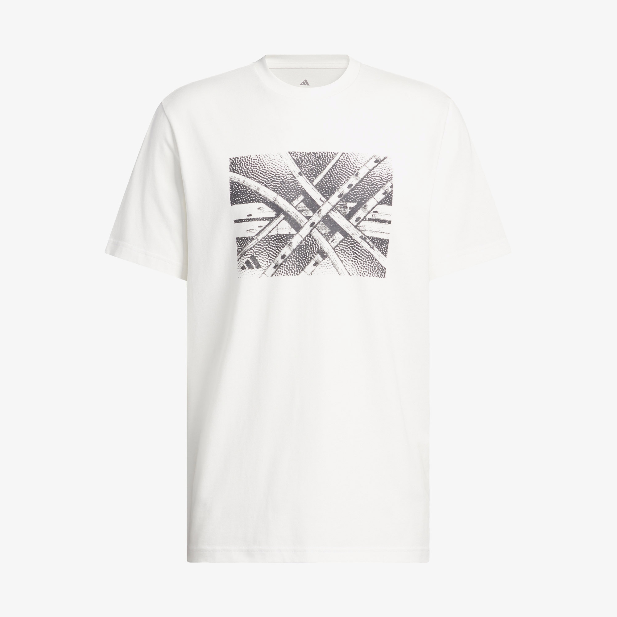 adidas Basketball State Of Mind Graphic Erkek Beyaz T-Shirt