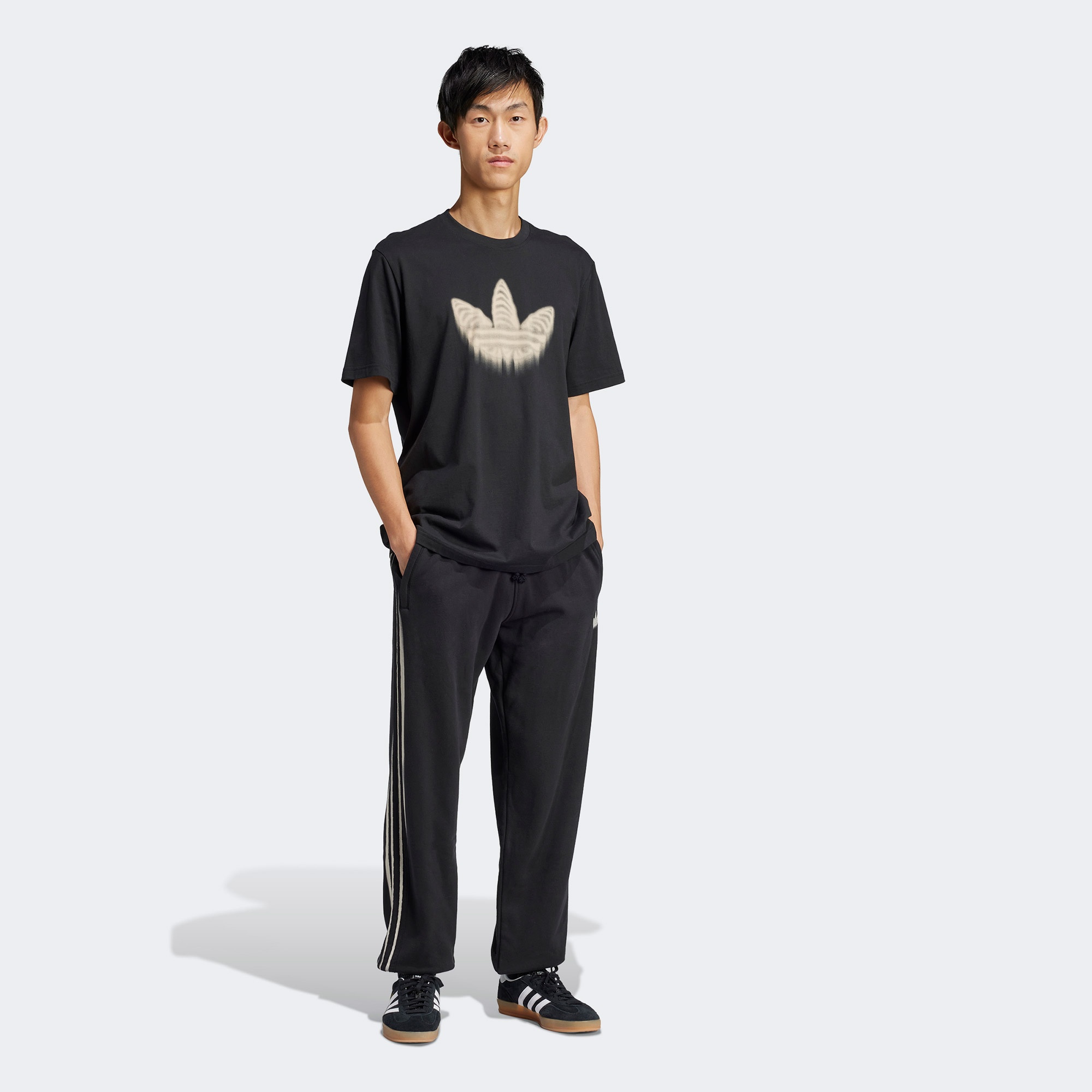 adidas Skeleton Tr Tee Erkek Siyah T-Shirt