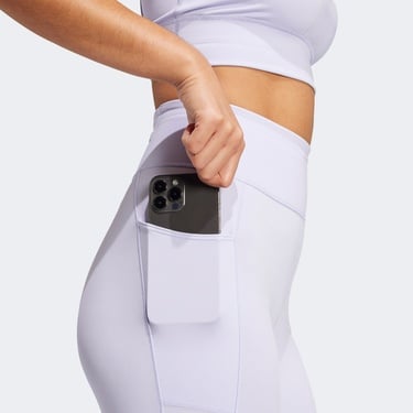  adidas Own The Run 7/8 Kadın Mor Tayt