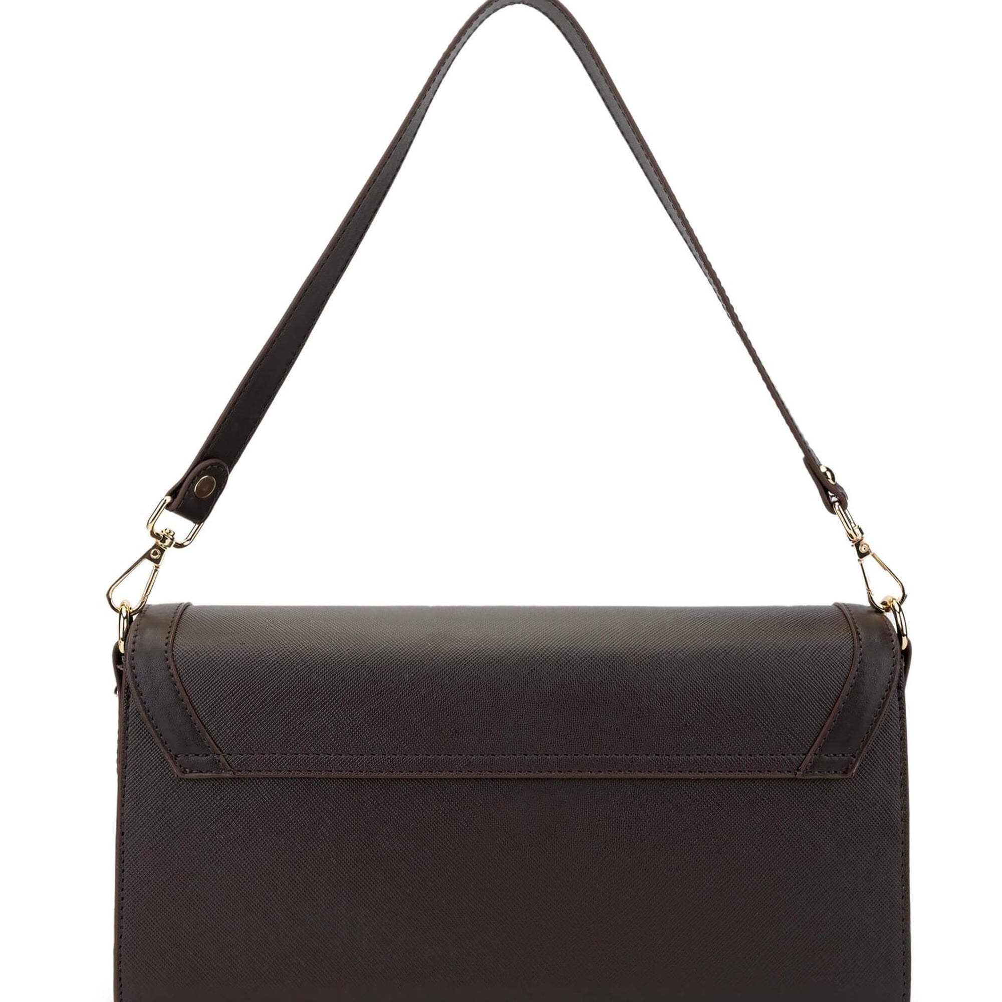 Tamer Tanca Kadın Vegan Kahverengi Omuz Çanta