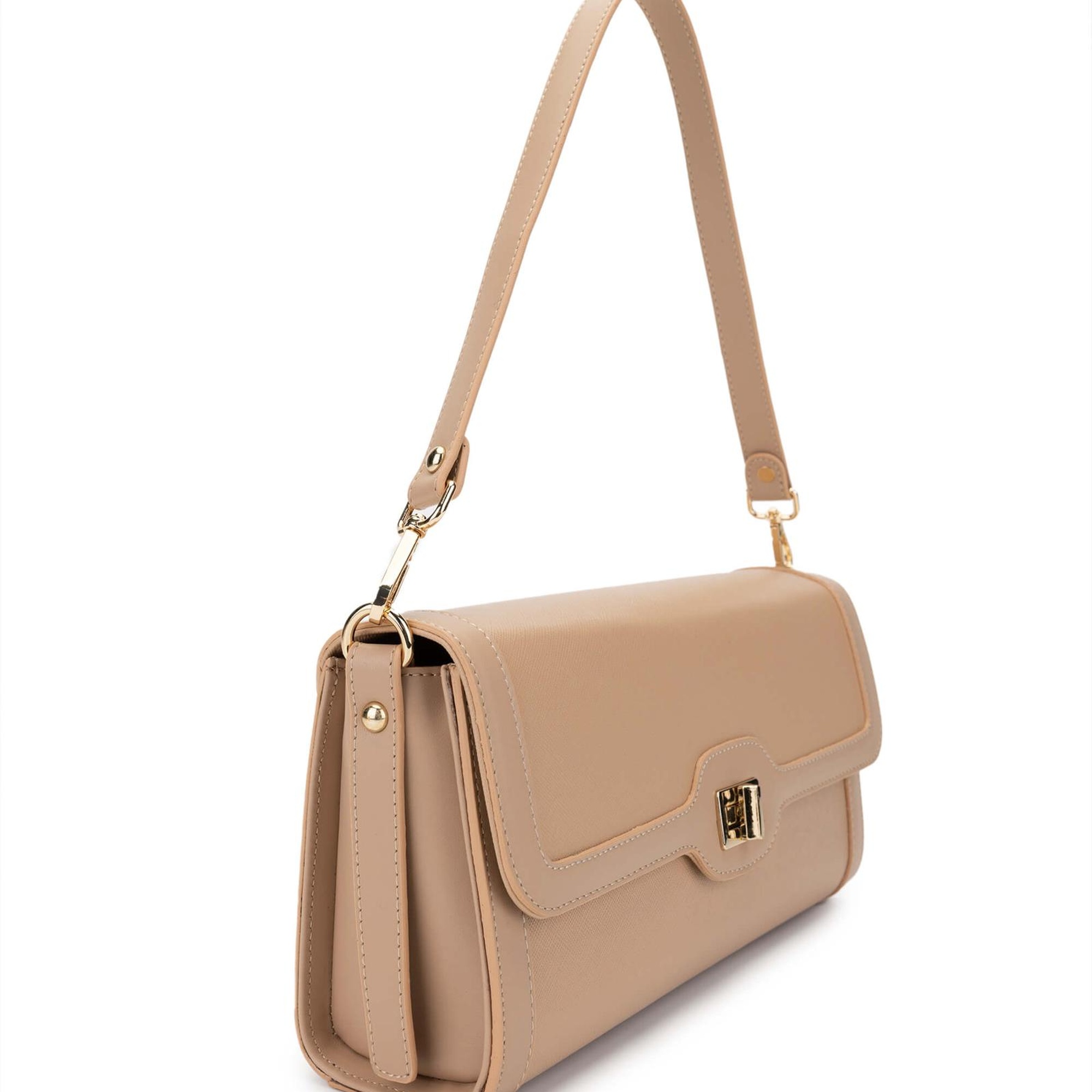 Tamer Tanca Kadın Vegan Nude Omuz Çanta