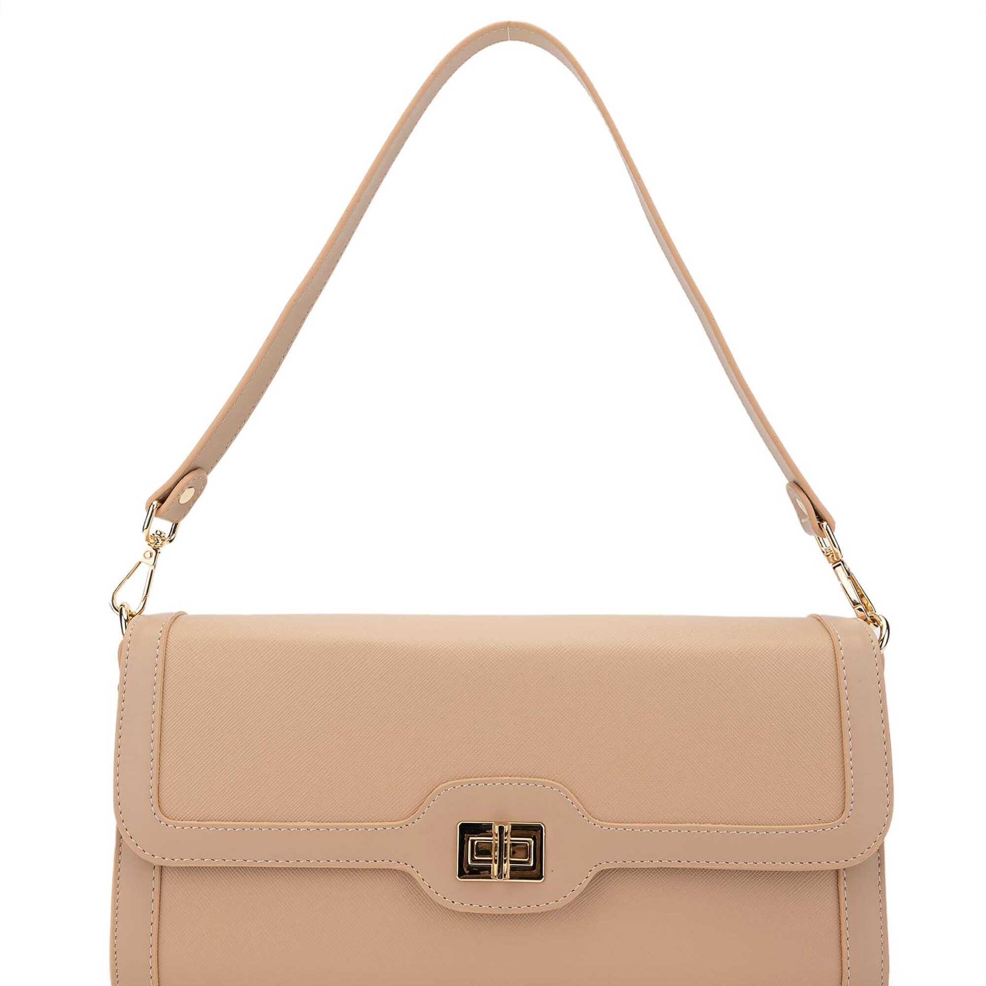 Tamer Tanca Kadın Vegan Nude Omuz Çanta