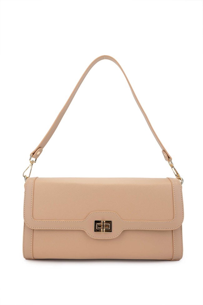  Tamer Tanca Kadın Vegan Nude Omuz Çanta