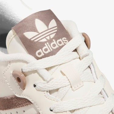  adidas Rivalry Low Kadın Kahverengi Detaylı Beyaz Spor Ayakkabı