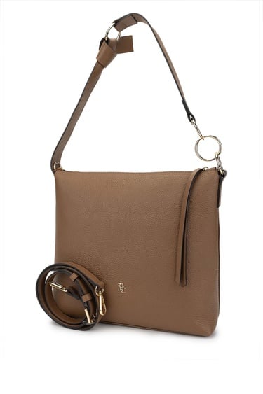  Tamer Tanca Kadın Hakiki Deri Taba Omuz Çanta