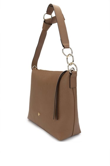  Tamer Tanca Kadın Hakiki Deri Taba Omuz Çanta