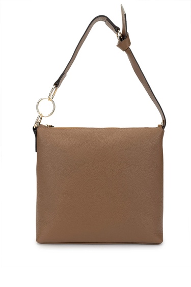  Tamer Tanca Kadın Hakiki Deri Taba Omuz Çanta