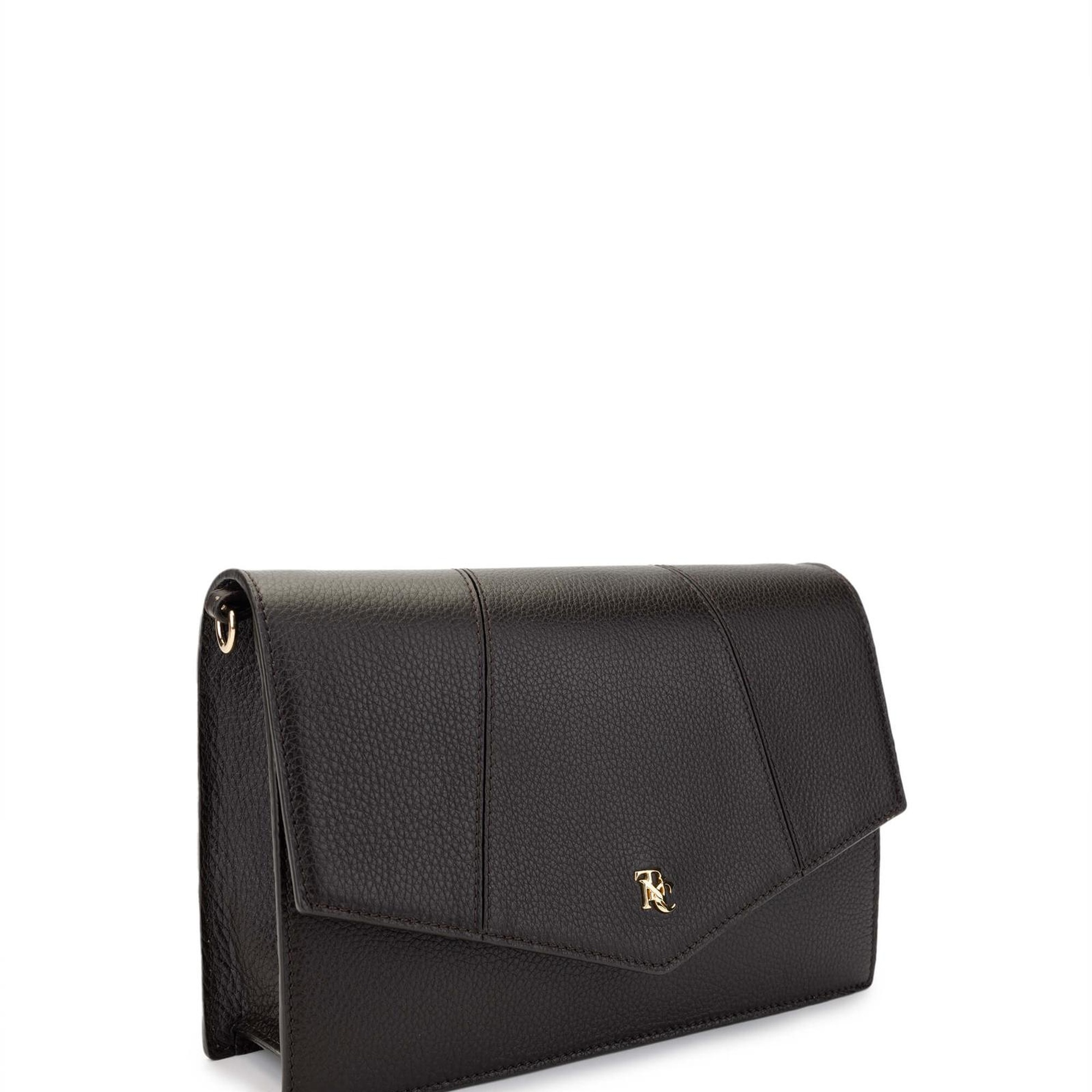 Tamer Tanca Kadın Hakiki Deri Kahverengi Omuz Çanta