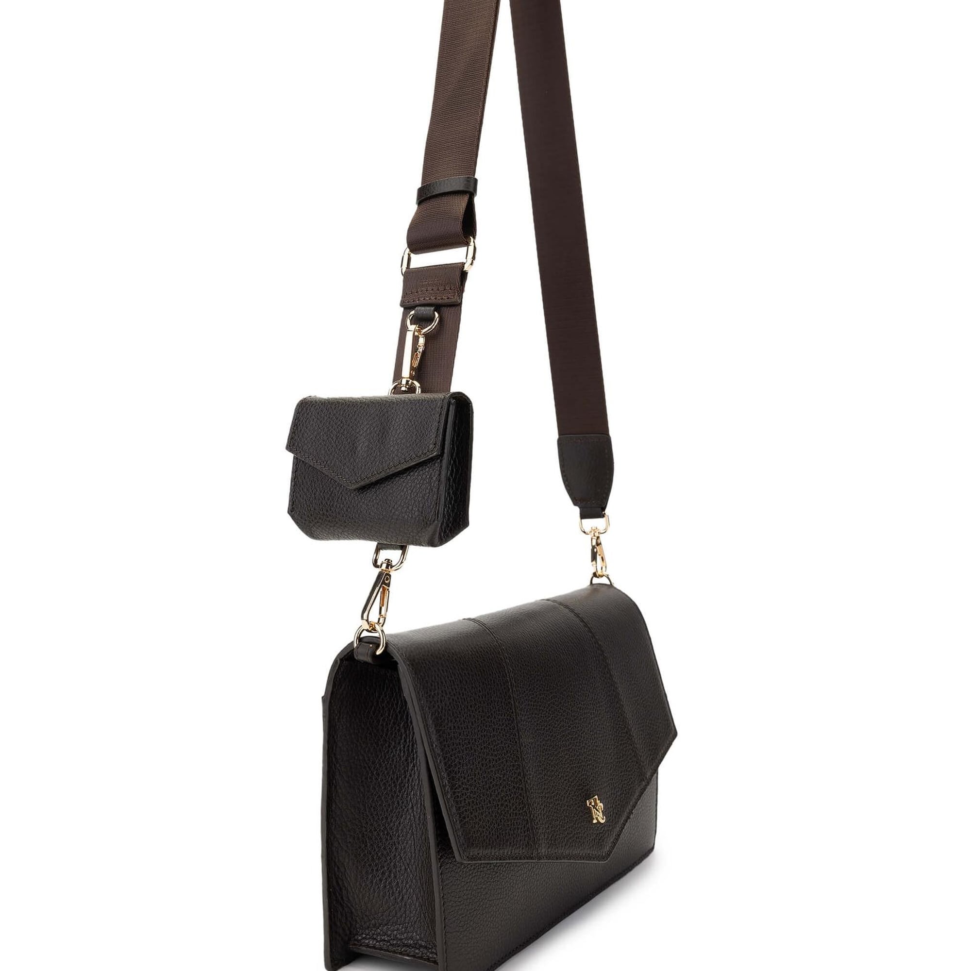 Tamer Tanca Kadın Hakiki Deri Kahverengi Omuz Çanta