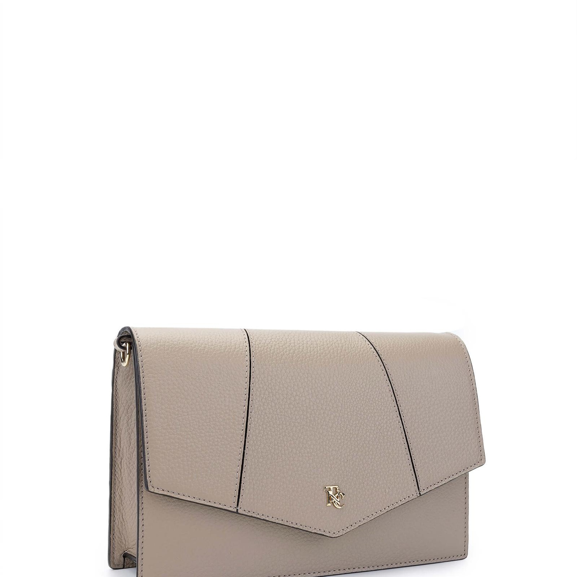 Tamer Tanca Kadın Hakiki Deri Vizon Floter Omuz Çanta