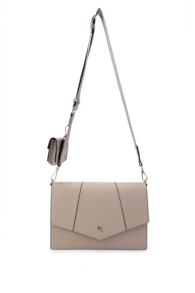  Tamer Tanca Kadın Hakiki Deri Vizon Floter Omuz Çanta