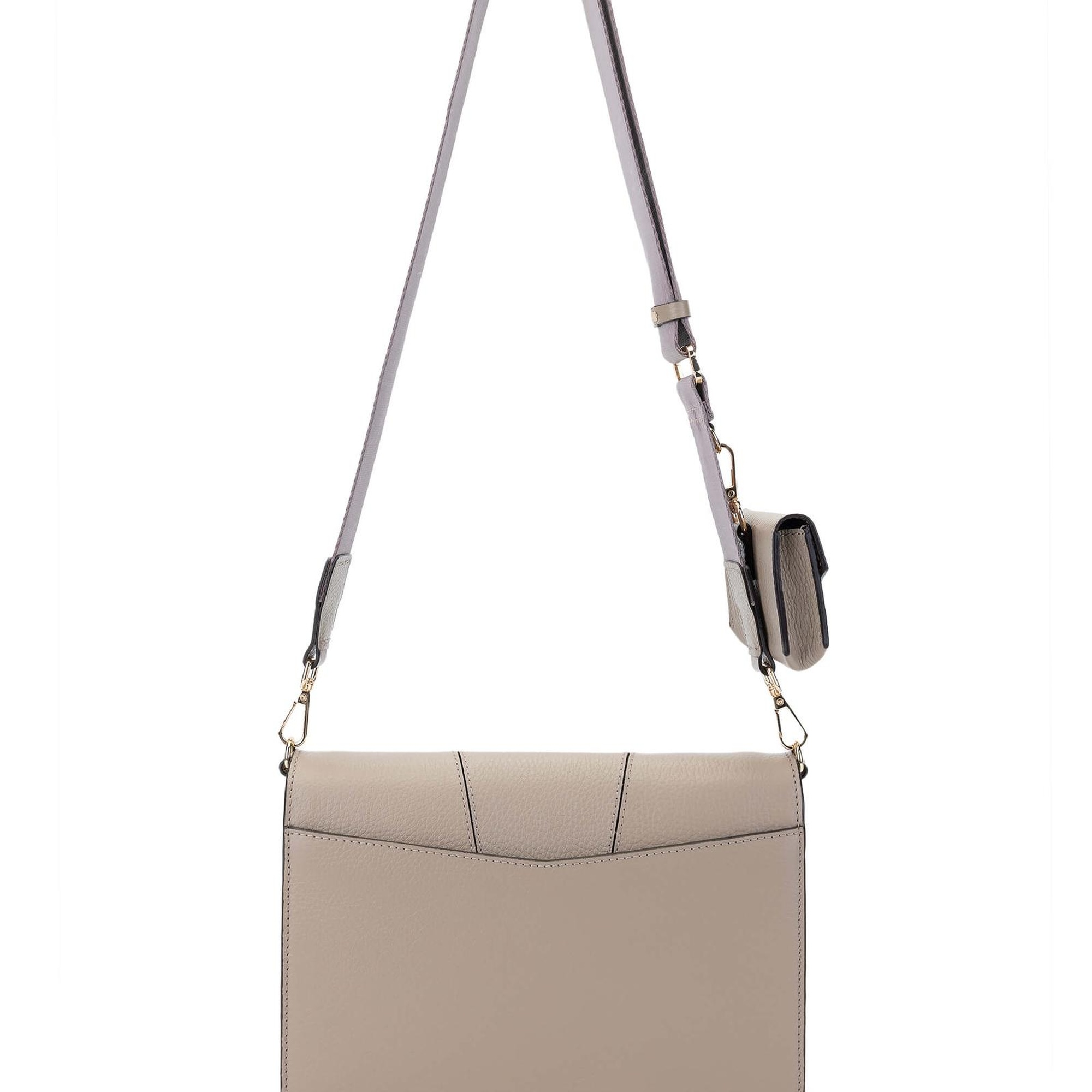 Tamer Tanca Kadın Hakiki Deri Vizon Floter Omuz Çanta