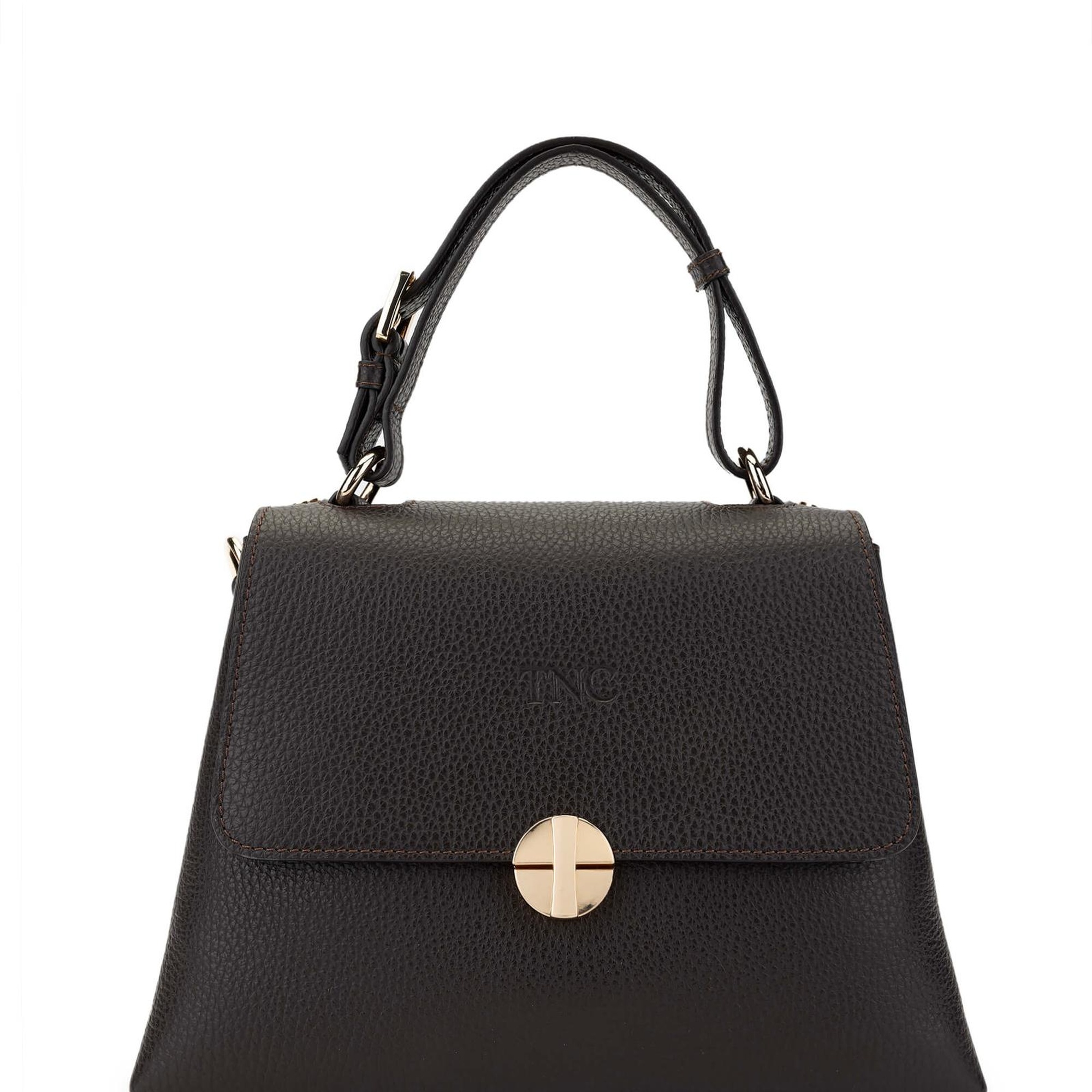 Tamer Tanca Kadın Hakiki Deri Kahverengi Omuz Çanta