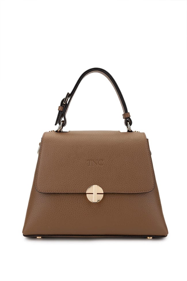  Tamer Tanca Kadın Hakiki Deri Taba Omuz Çanta