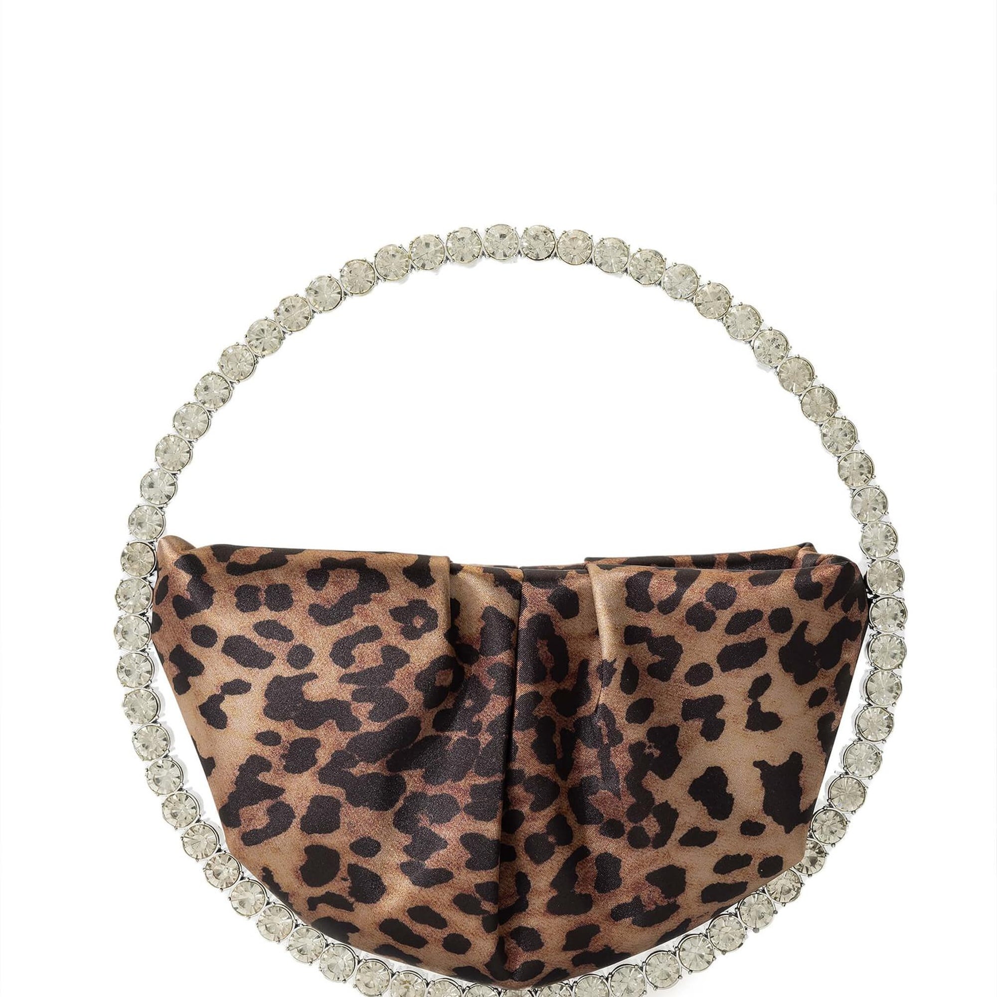 Tamer Tanca Kadın Vegan Leopar El Çantası