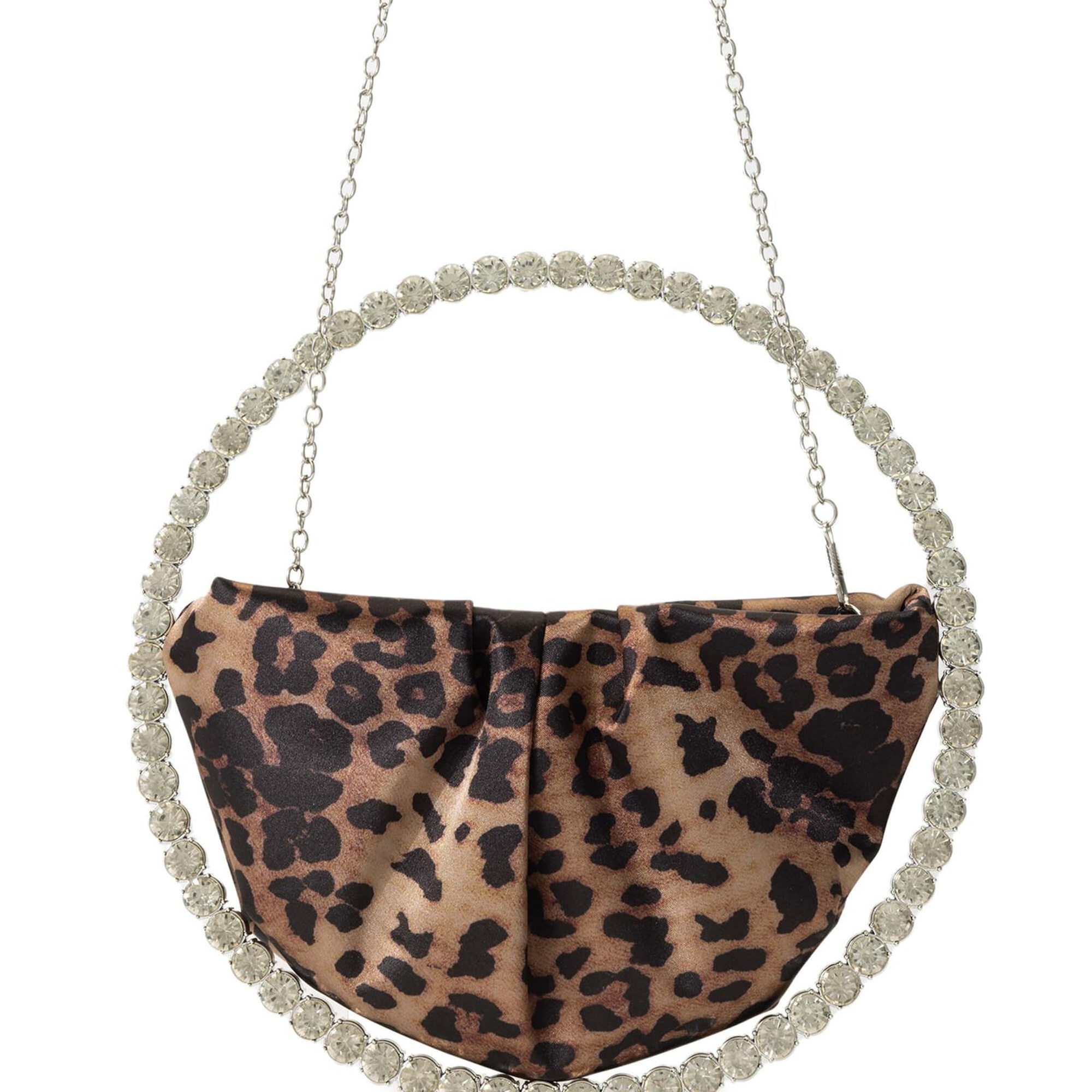 Tamer Tanca Kadın Vegan Leopar El Çantası