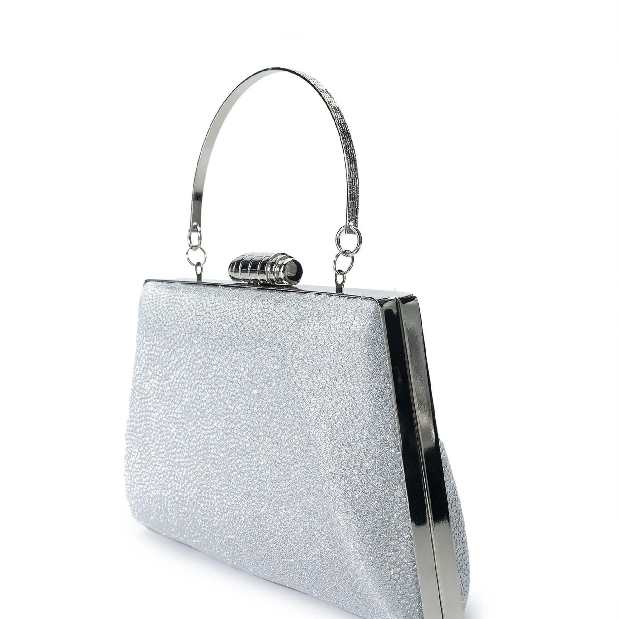 Tamer Tanca Kadın Vegan Gri El Çantası