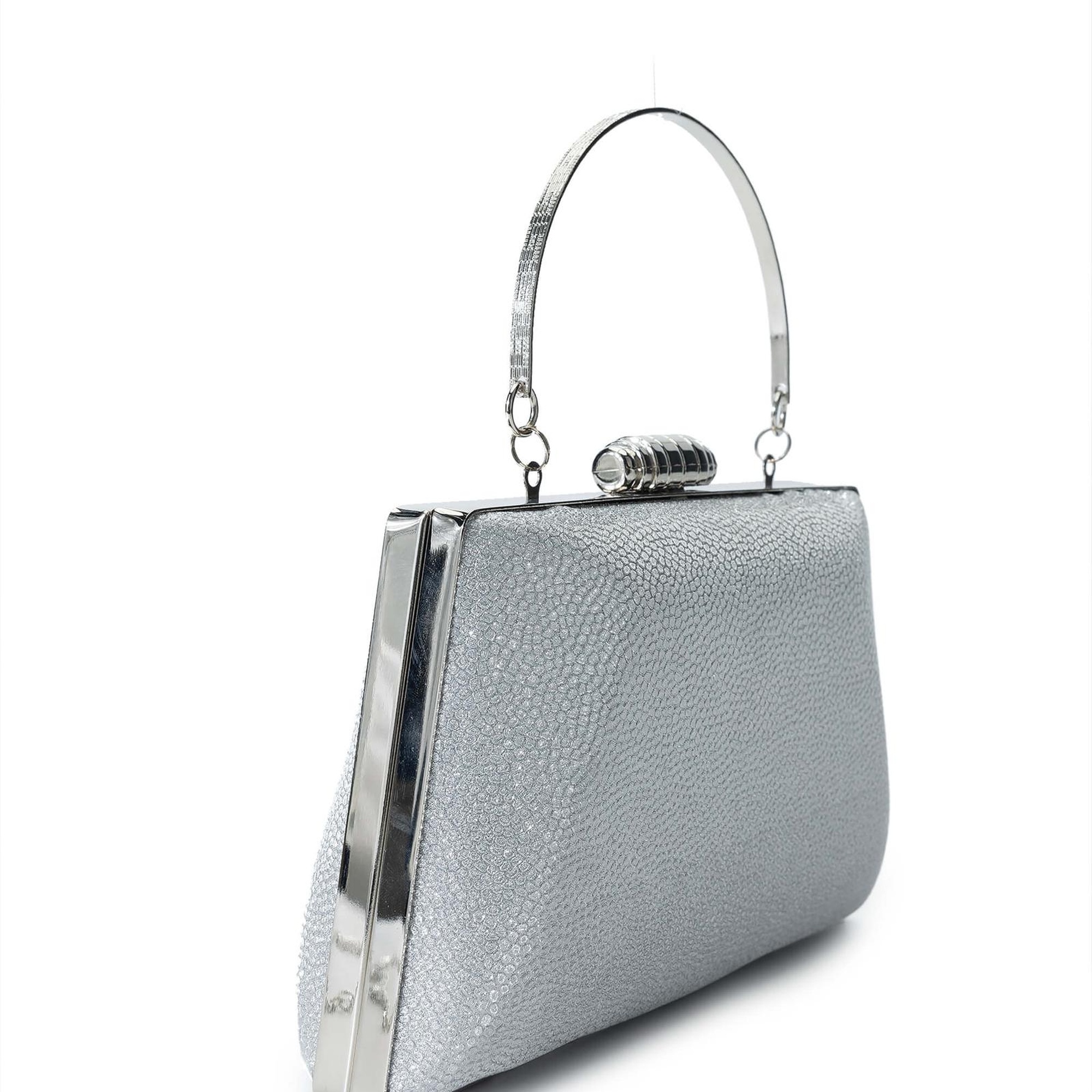 Tamer Tanca Kadın Vegan Gri El Çantası