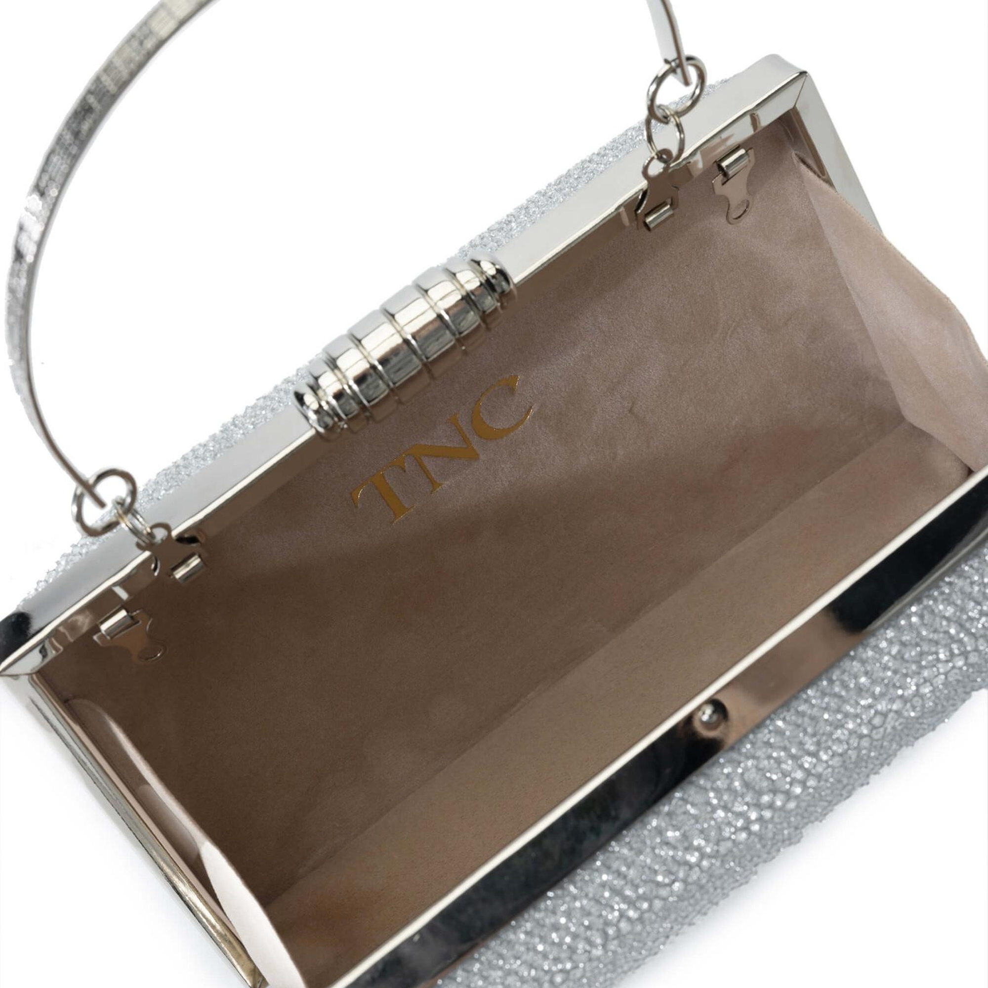 Tamer Tanca Kadın Vegan Gri El Çantası