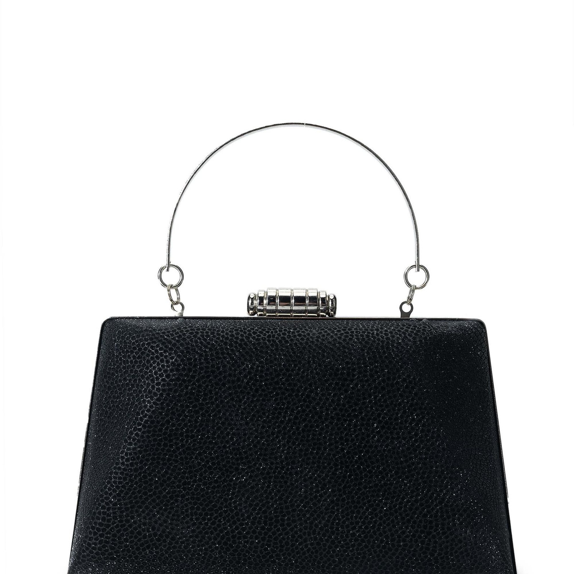 Tamer Tanca Kadın Vegan Siyah El Çantası