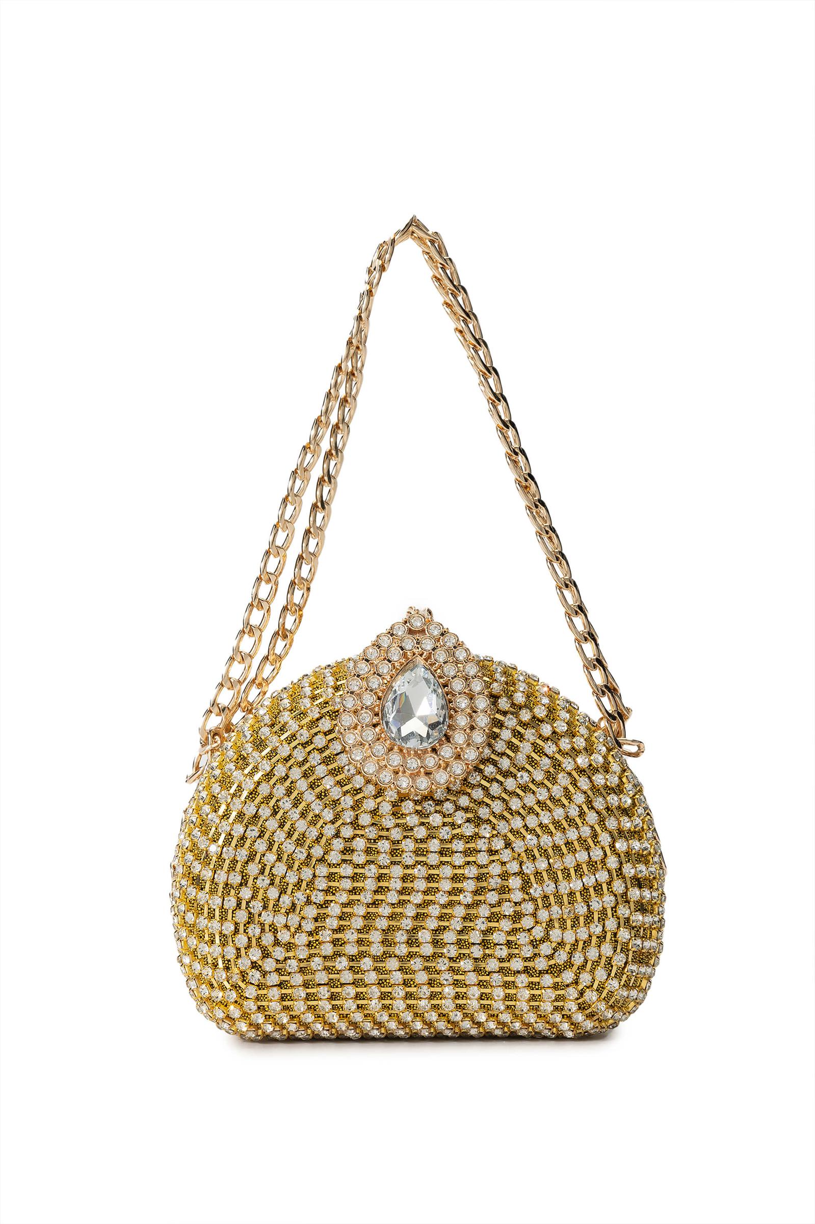  Tamer Tanca Kadın Vegan Sarı El Çantası