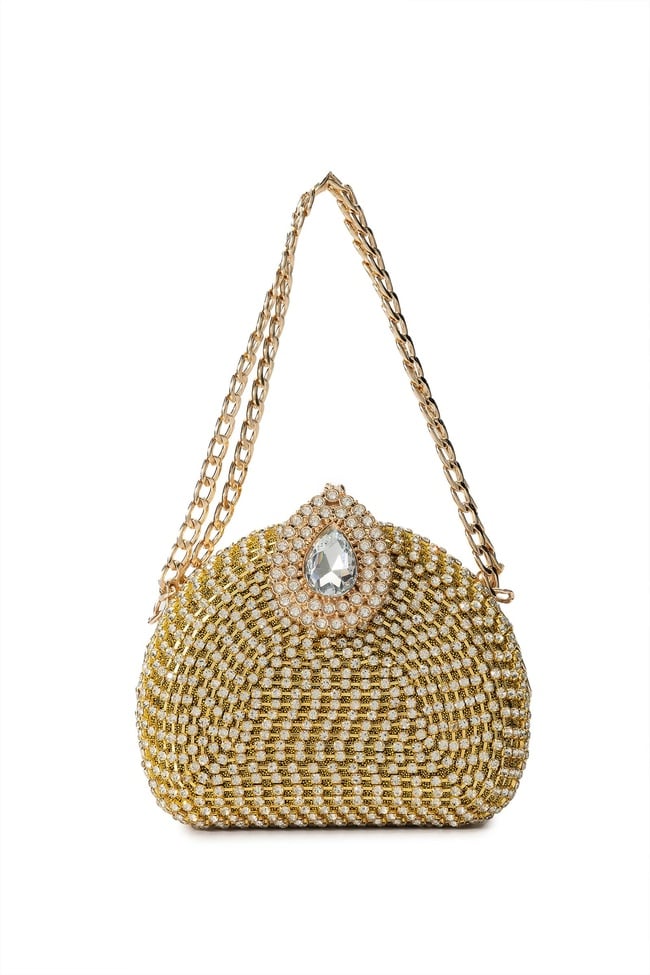  Tamer Tanca Kadın Vegan Sarı El Çantası