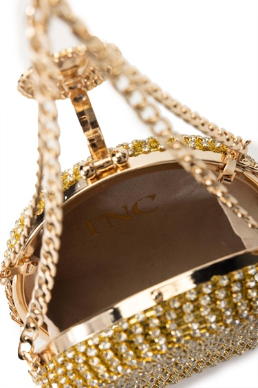  Tamer Tanca Kadın Vegan Sarı El Çantası