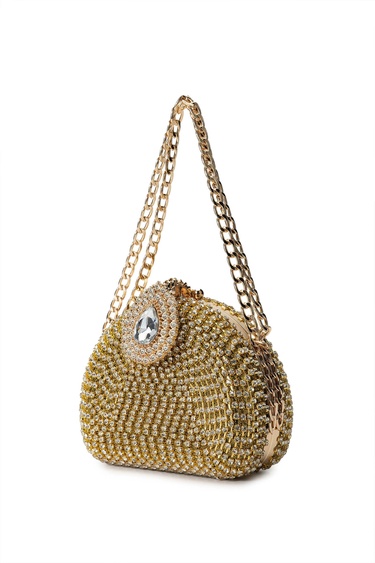  Tamer Tanca Kadın Vegan Sarı El Çantası