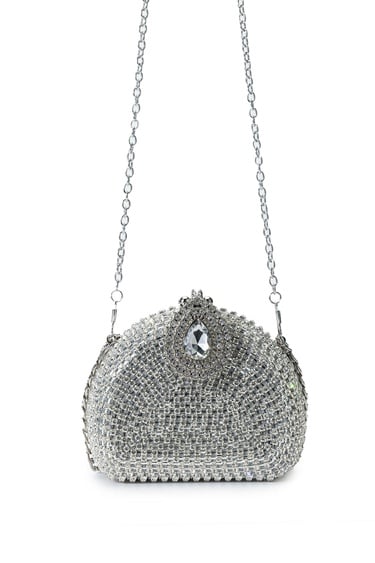  Tamer Tanca Kadın Vegan Gri El Çantası