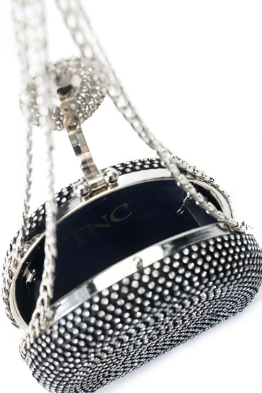  Tamer Tanca Kadın Vegan Siyah El Çantası