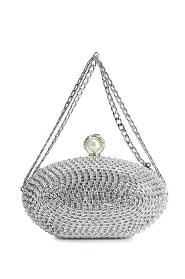  Tamer Tanca Kadın Vegan Gri El Çantası