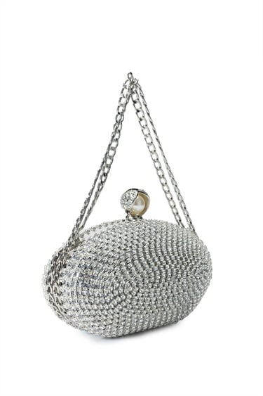  Tamer Tanca Kadın Vegan Gri El Çantası