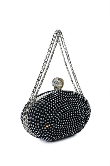  Tamer Tanca Kadın Vegan Siyah El Çantası