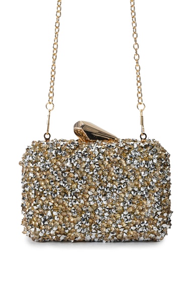  Tamer Tanca Kadın Vegan Sarı El Çantası