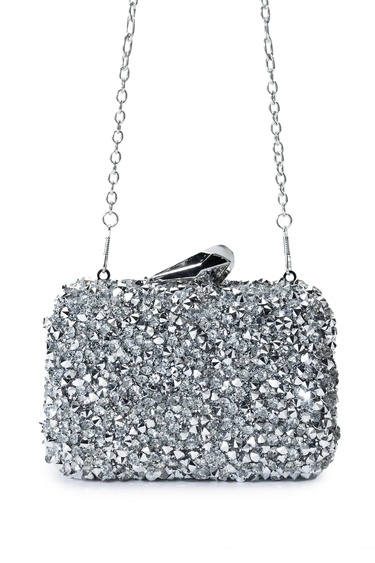  Tamer Tanca Kadın Vegan Gri El Çantası