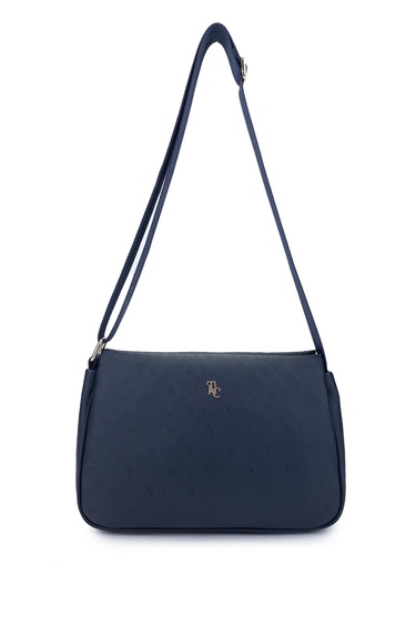  Tamer Tanca Kadın Vegan Lacivert Postacı Çanta