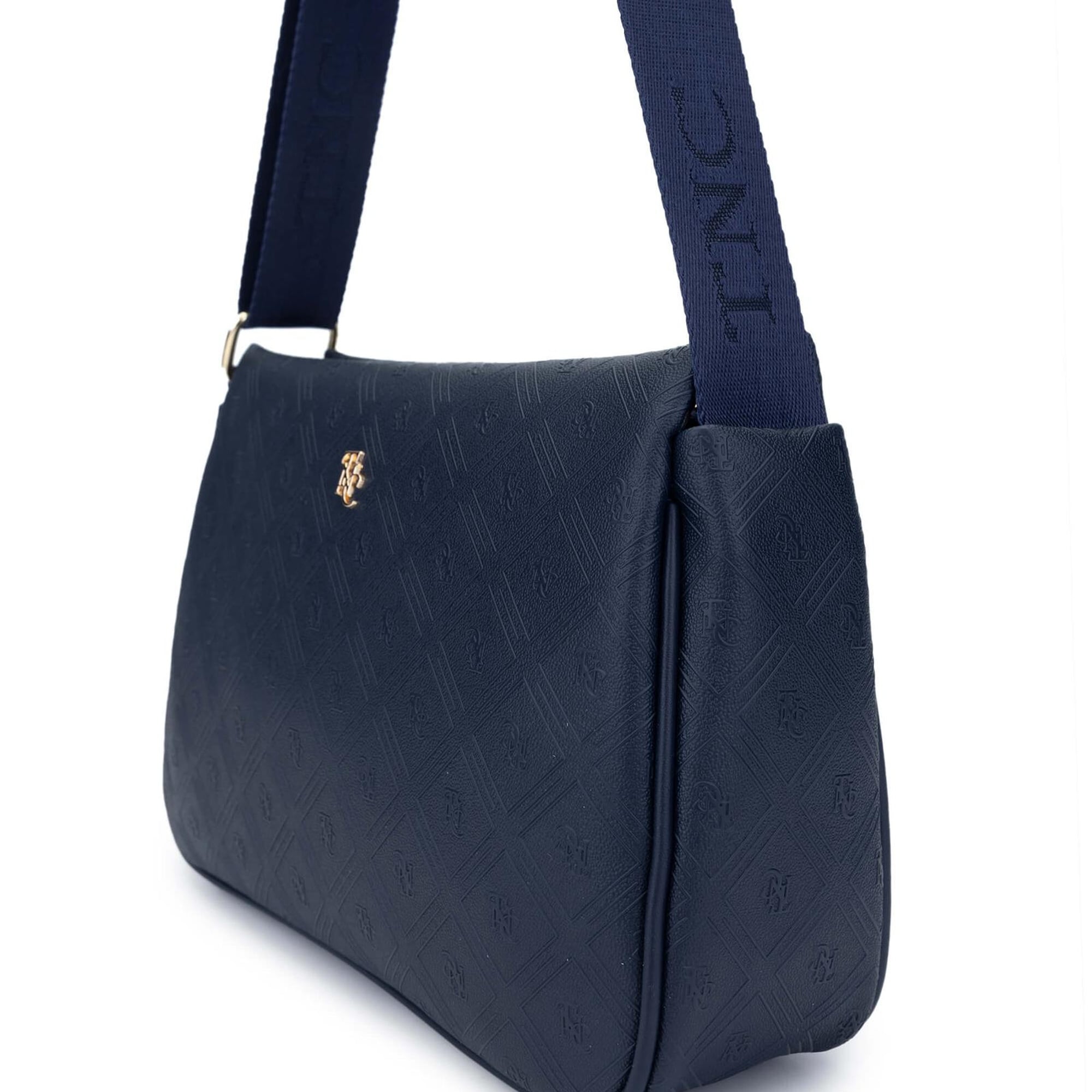 Tamer Tanca Kadın Vegan Lacivert Postacı Çanta